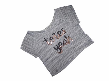 Dívčí crop tričko h&m vel.146/152, h&m,146