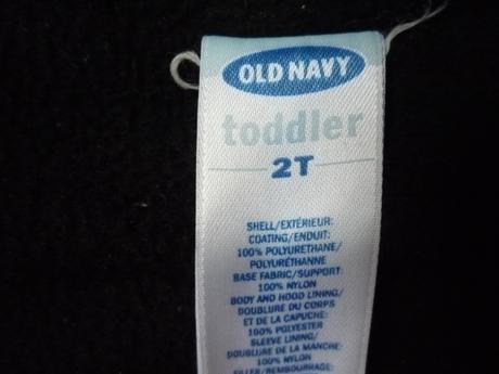 Bunda podšitá flísem, old navy,98