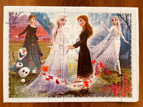 Puzzle frozen 4v1,