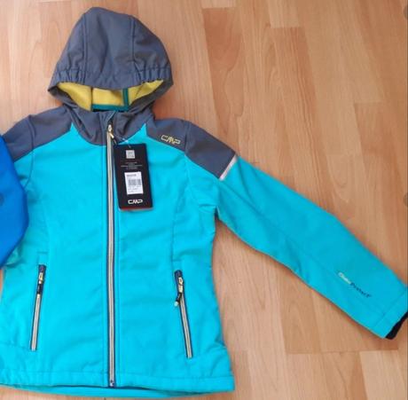 Jarní/podzimní softshellová bunda,cmp,134-140, cmp,134