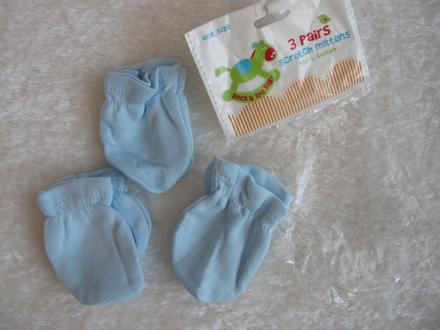 Novorozenecké rukavičky-3 pack, 50