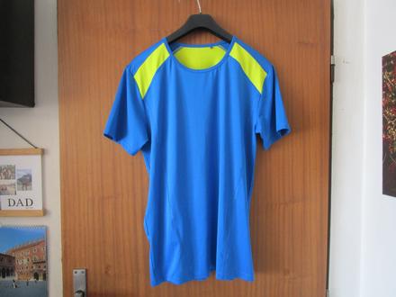 Modré pánské sportovní tričko, vel. xl, crivit,xl
