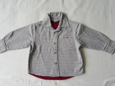 Dětská zateplená košile vel. 80, tup tup,80