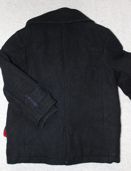 Op723. jarní/podzimní flaušový kabát 5-6 let, 116