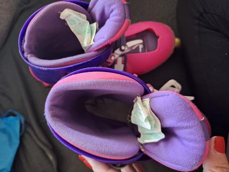 Dívčí kolečkové brusle oxelo. vel.32-34, 32