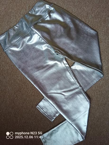 Legíny stříbrné zn."ergeenimixx" vel."146-152", 146