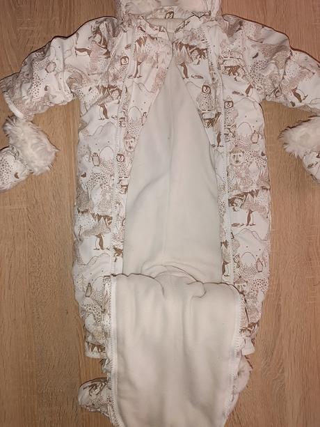 Kojenecká zimní kombinéza vel.62, h&m,62