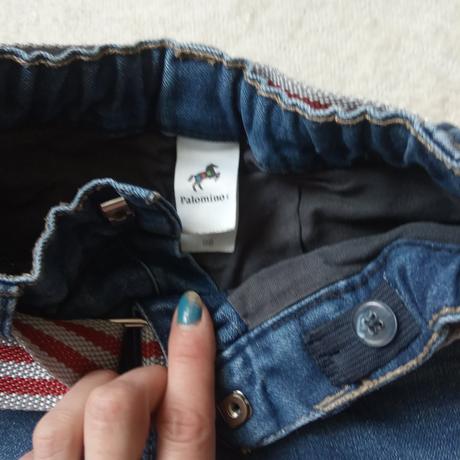 Lehce vyteplene rifle 2-3roky, palomino,98