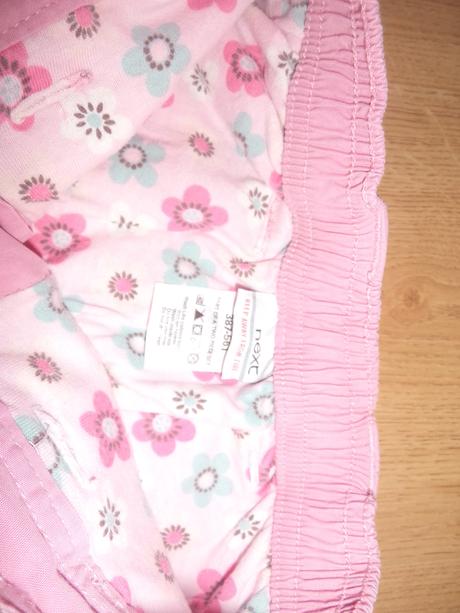 Podšité roll-on kalhoty a tričko č.97, next,98