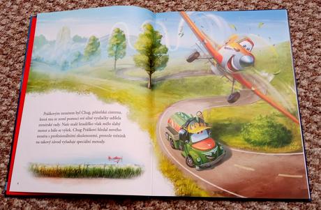 Kniha / knížka letadla,