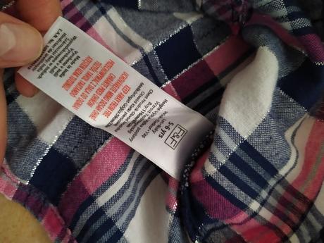 Kostkovaná košile, f&f,116