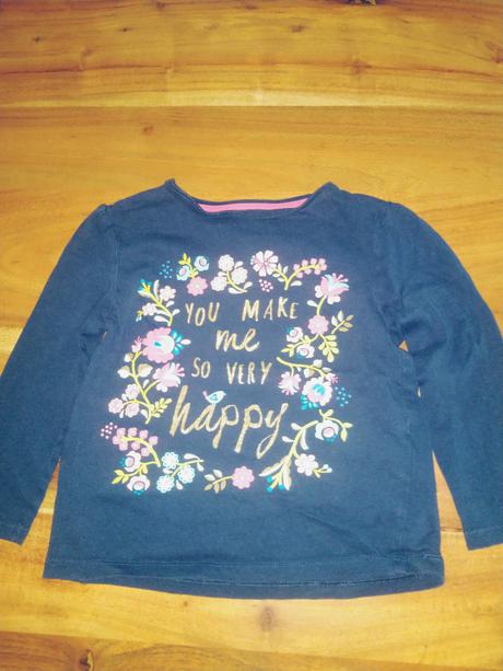 Dívčí trička dl.rukáv, 110