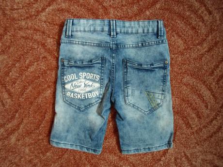 Modré kraťasy kraťásky šortky, dopodopo,116
