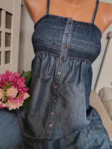 Džínový overal, denim co,36