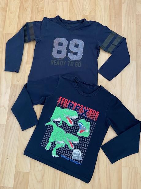 2x tríčo s dlouhým rukávem, tchibo,122