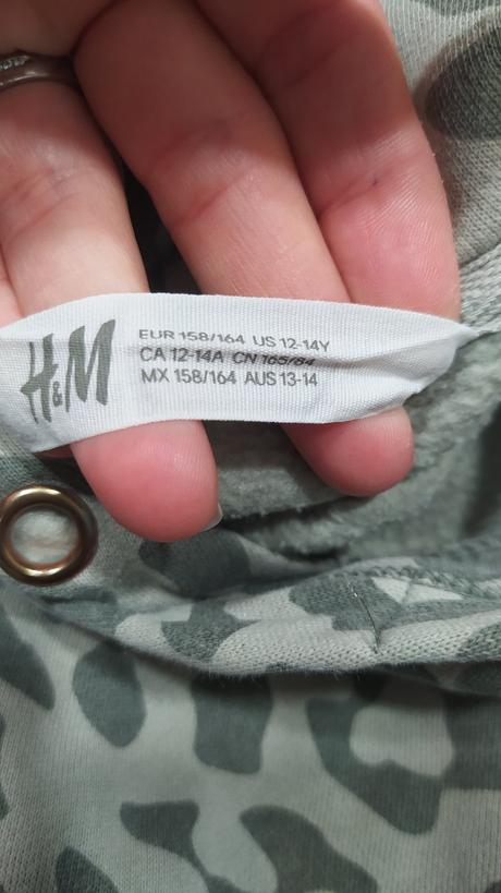 Dívčí mikina h&m 158/164, h&m,158