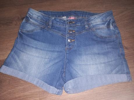 Riflové šortky, bonprix,170