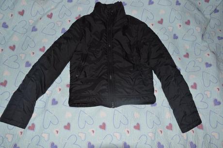 Černá zimní bunda, terranova,164