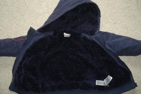 Zateplená mikinka, mamas & papas,86