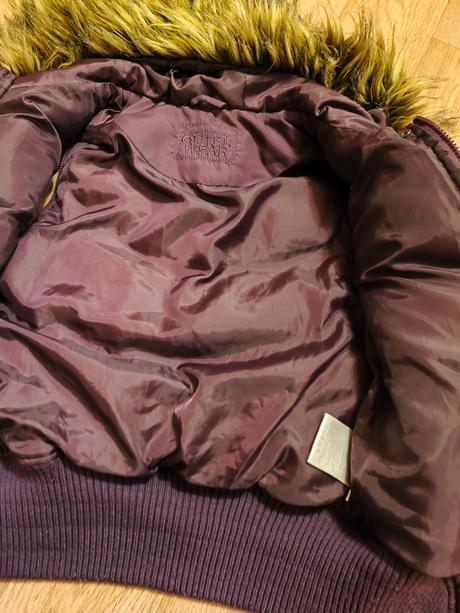 Fialová vesta s-m, 164, c&a,m