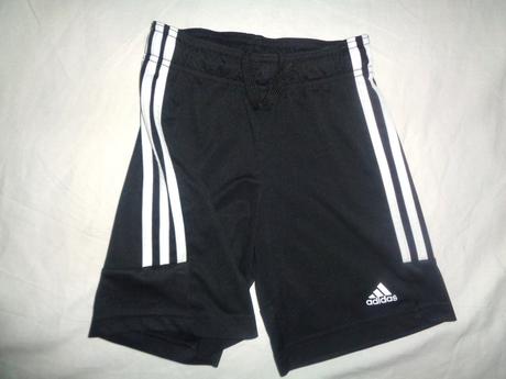 Černé funkční šortky adidas 7-8 let, adidas,128