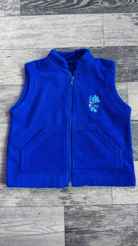 Vesta fleece chlapecká, 98