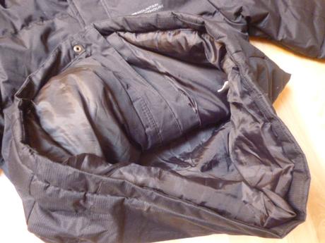 Teplá zimní bunda 9-10 mountain, mountain warehouse,140