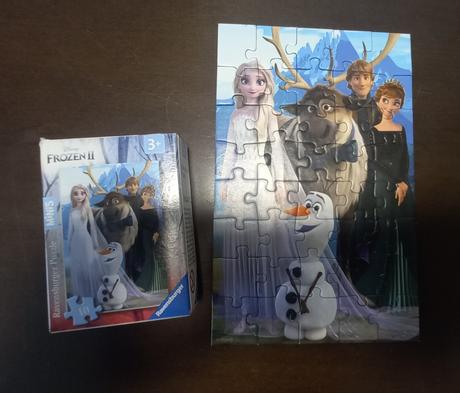 Puzzle - zvonilka a ledové království, 