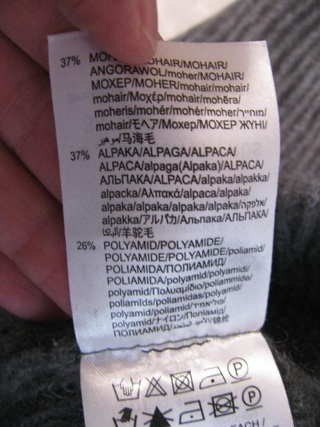 Mohérová šedá svetříková halenka luisa cerano, 38