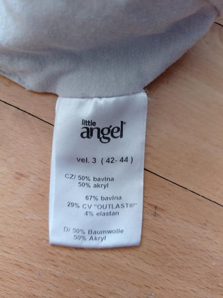 Zimní čepice spadlá - little angel, outlast - 3, little angel®,98