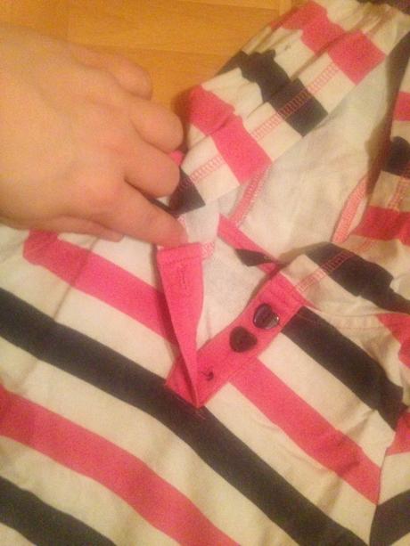 Dívčí mikina proužky, george,92