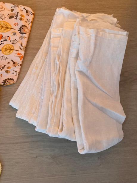 Látkové pleny s příslušenstvím, petit lulu,4 kg - 9 kg