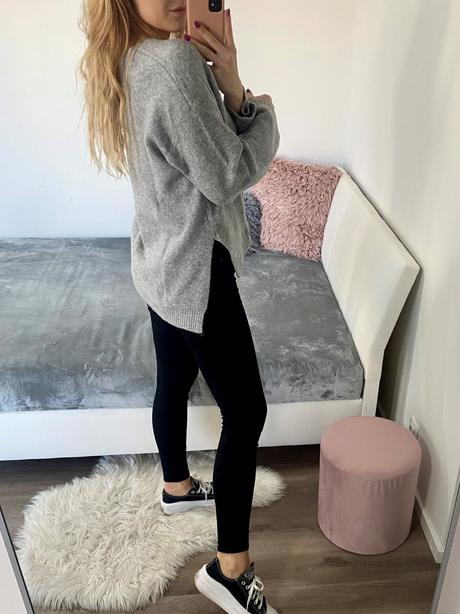 Oversize svetr h&m, vel. s, h&m,s