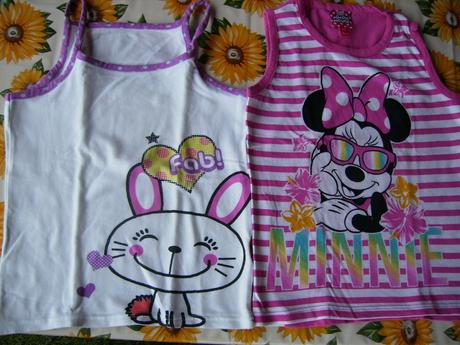Tílka na léto pro malou slečnu vel. 4 - 5 let., disney,104