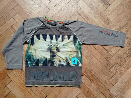 Triko dlouhý rukáv 116 - kačer donald, doba ledová, disney,116