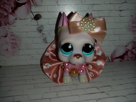 Littlest pet shop - starorůžová sada,