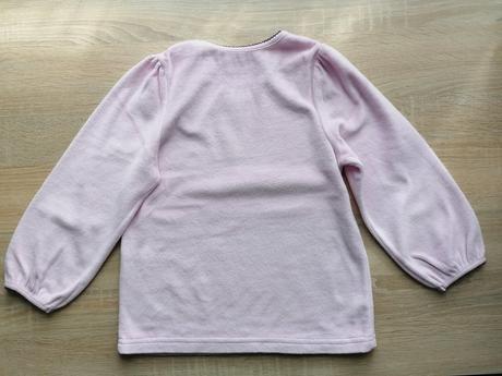 Sametové tričko s vílou vel. 110-116, tcm,116