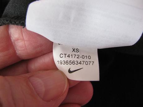 Černé chlapecké bavlněné tričko nike, nike,xs