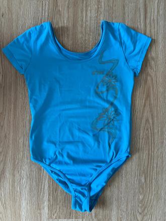 Dívčí gymnastický dres - draps, vel. ca 134/140, 134