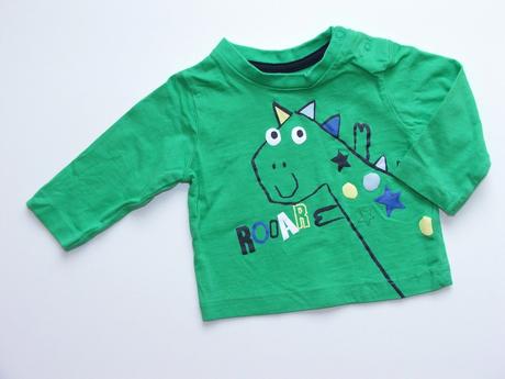 J469 tričko s drakem vel. 62, nutmeg,62