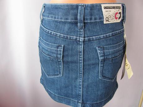 Elastická džínová sukně-castro jeans, 34