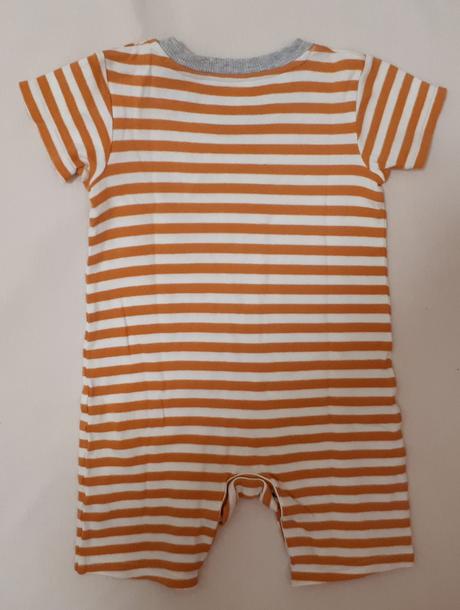 Letní bavlněný overal s krátkým rukávem, vel.74/80, george,74