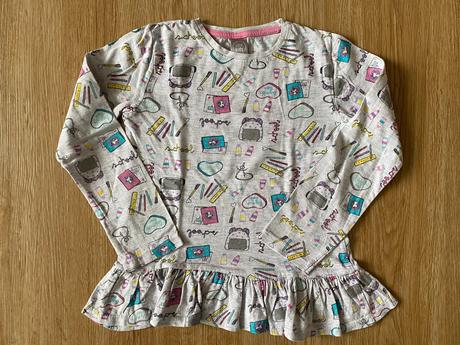 Dívčí set - trika, mikiny, legíny - 11+6 ks, 122–134