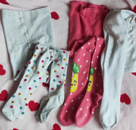 3 ks dívčích punčocháčů 134_140 cm top stav, h&m,134