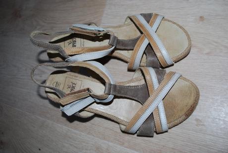 Kožené sandály sandálky caprice, 38