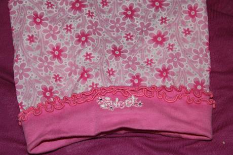 Letní dívčí šátek květy obvod 35 - 38 cm, 62