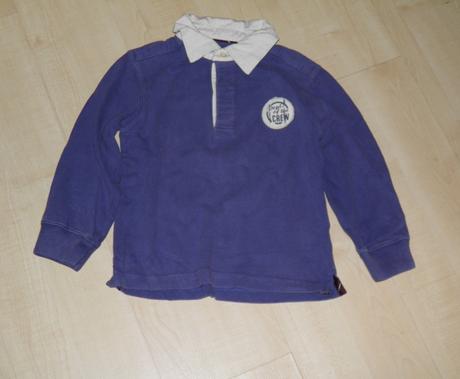 Klučičí polo trička s dl.rukávem - vel.104, marks & spencer,104