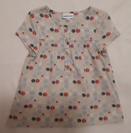 Dětská tunika, tunička, košile, halenka, vel.86, vertbaudet,86