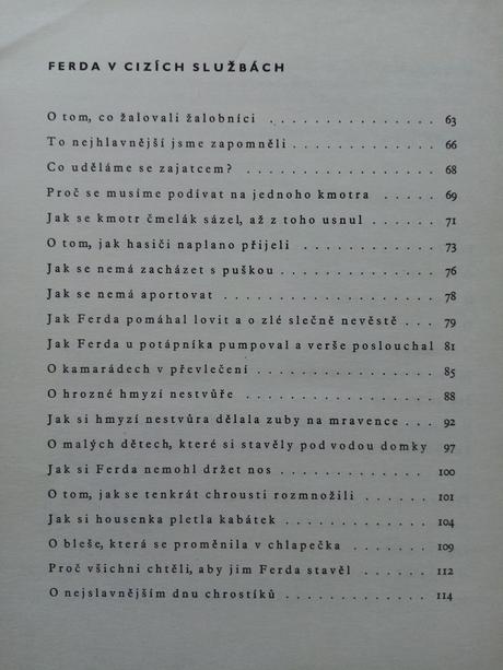 Kniha ferda mravenec, 