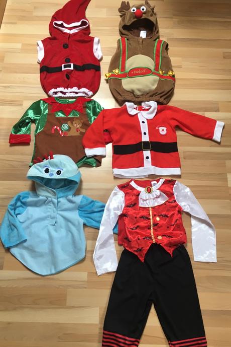 Karnevalový/vánoční kostým pro nejmenší 1-3roky, 